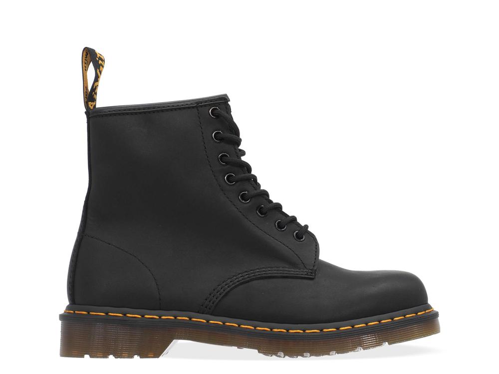 Dr. Martens - Anfibio 1460 GREASY Uomo Nero - 1460 GREASY 11822003