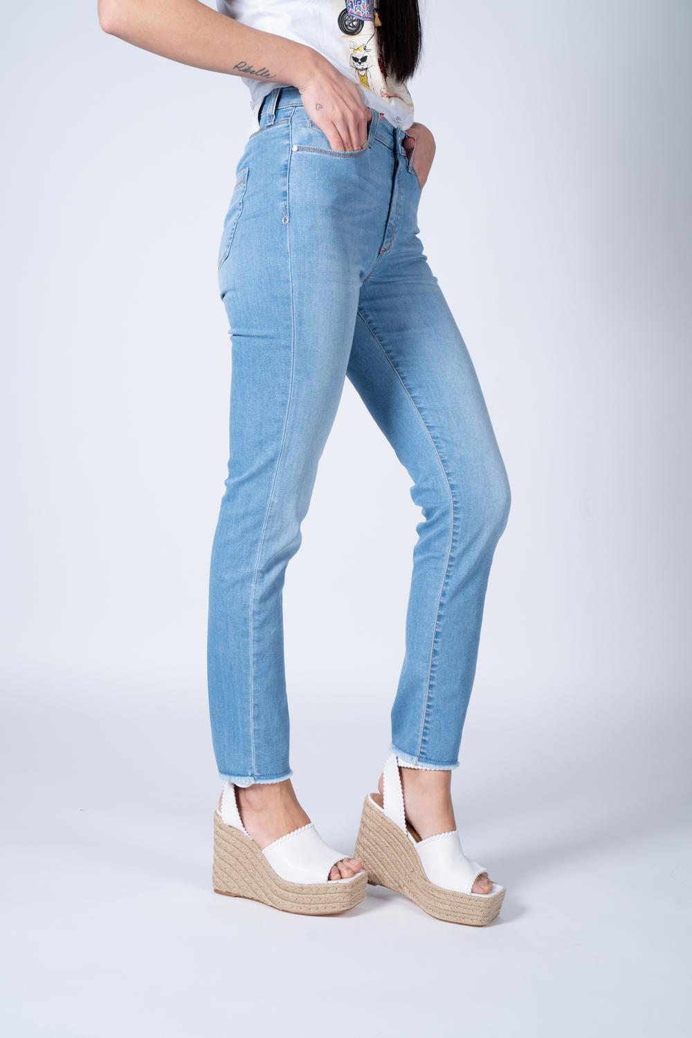 Latinò - Jeans Denim Chiaro Donna - LEA