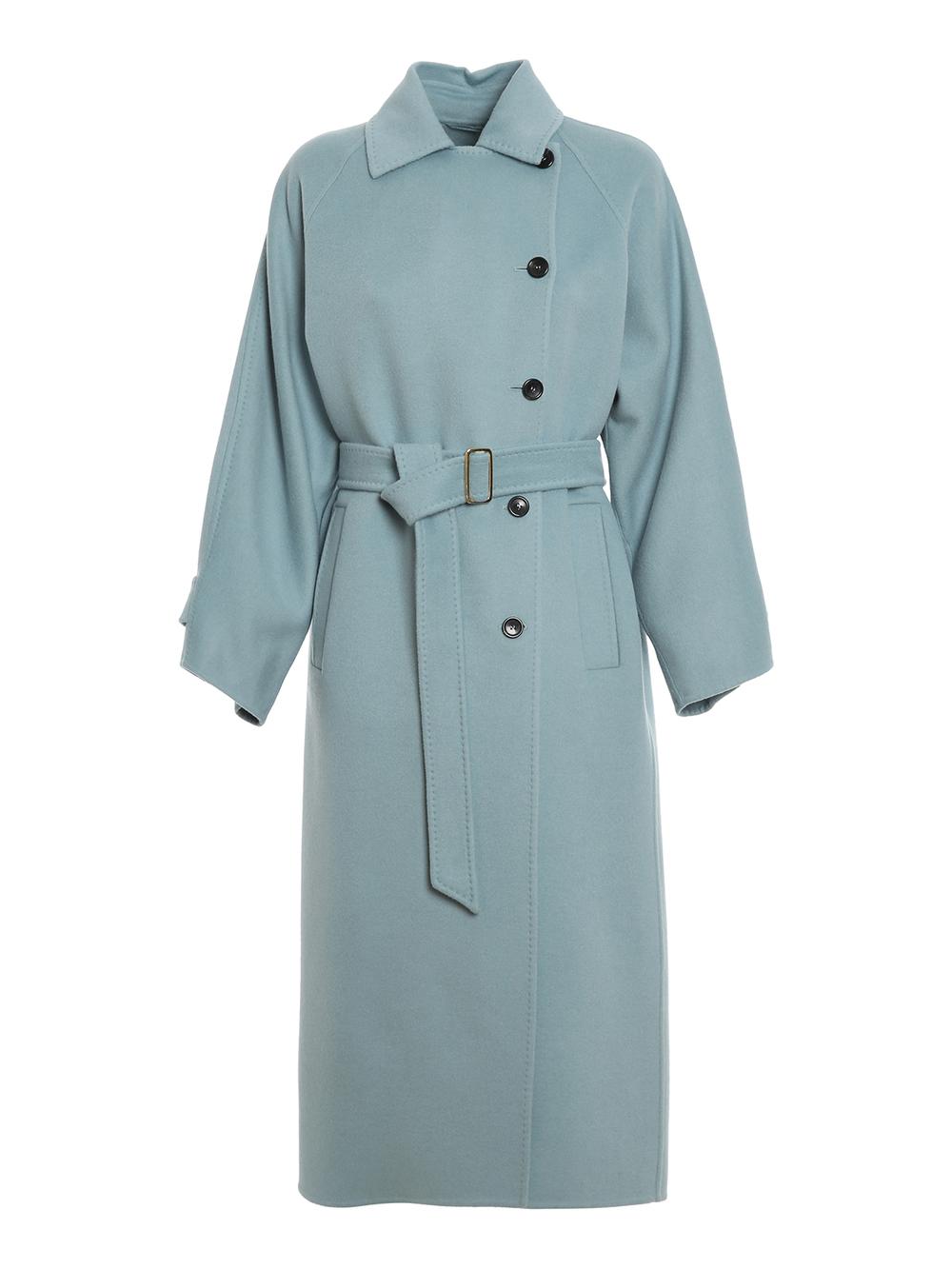 Max Mara - Cappotto Lungo Azzurro Donna  - OSOL 009