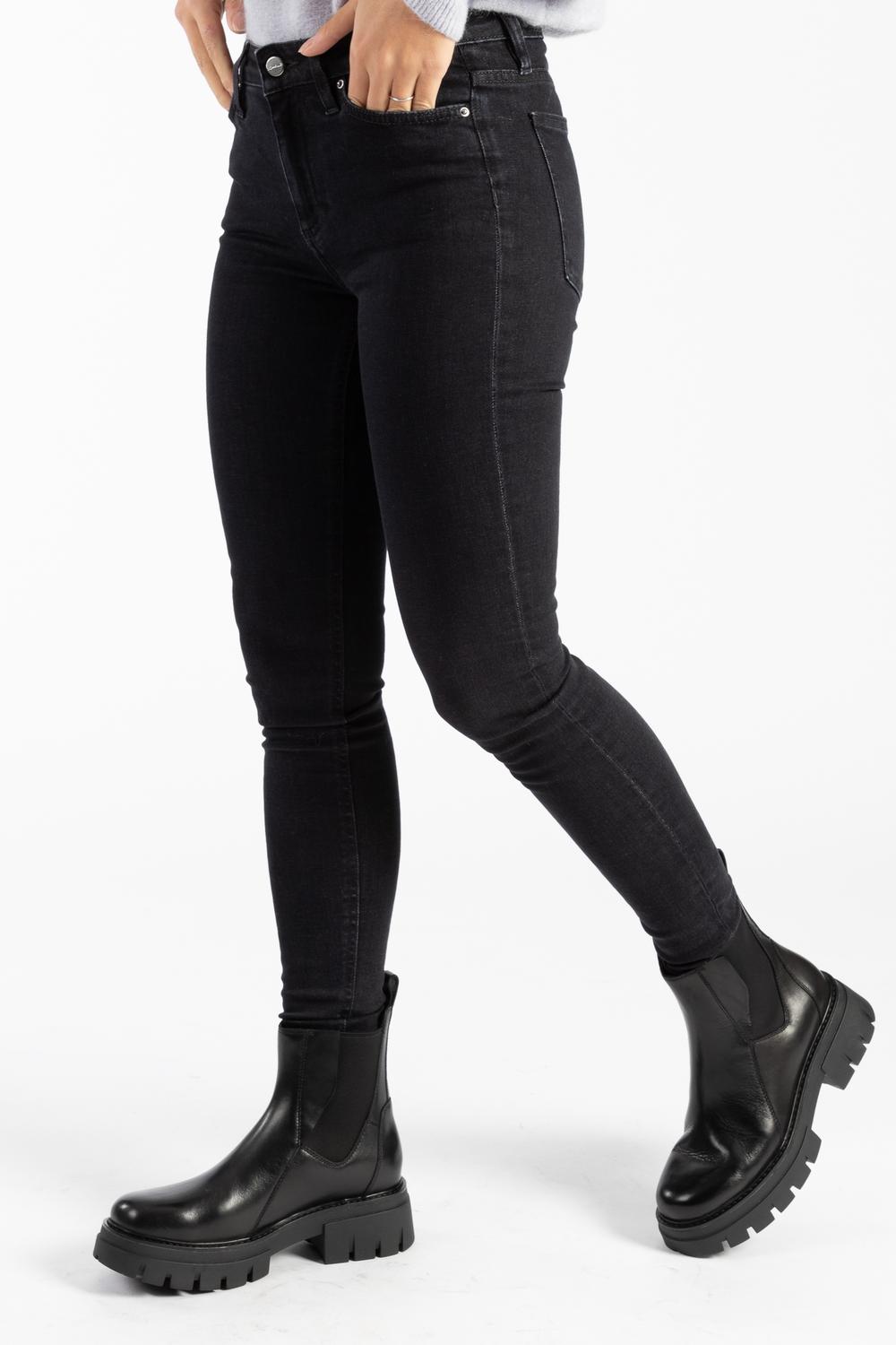 Don The Fuller - Jeans Skinny Nero Donna - CANNES 912