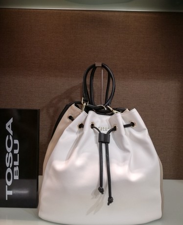 Zaino sacca cappuccino bag . Tosca blu