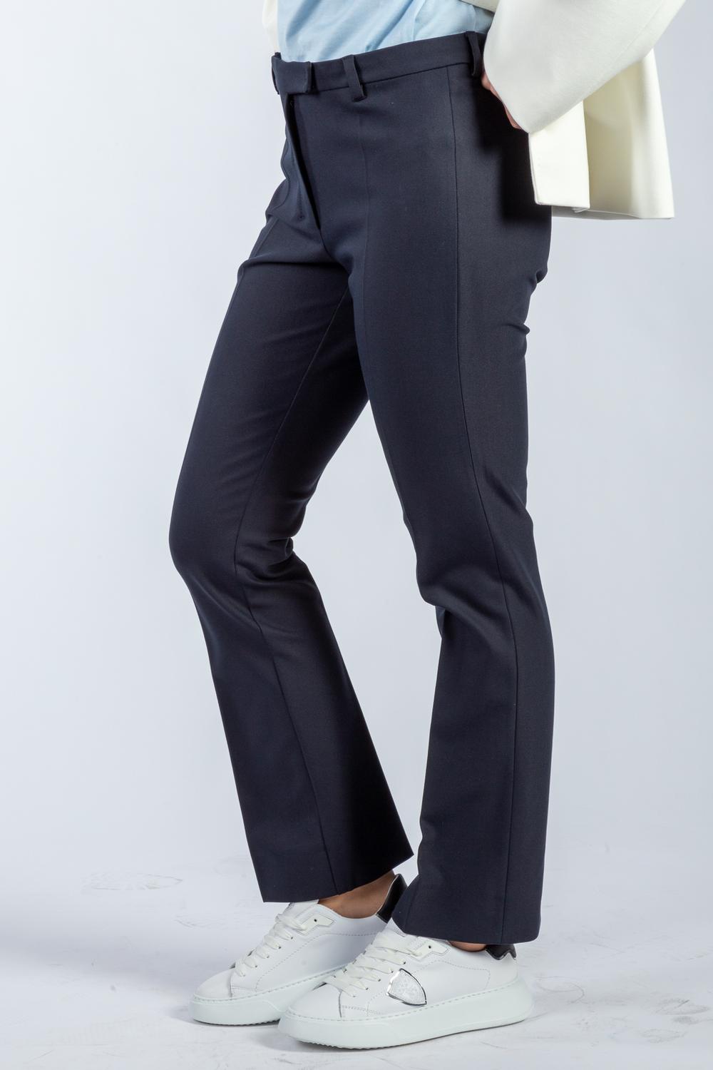 Max Mara 'S - Pantalone Cropped Blu Donna - FATINA 002