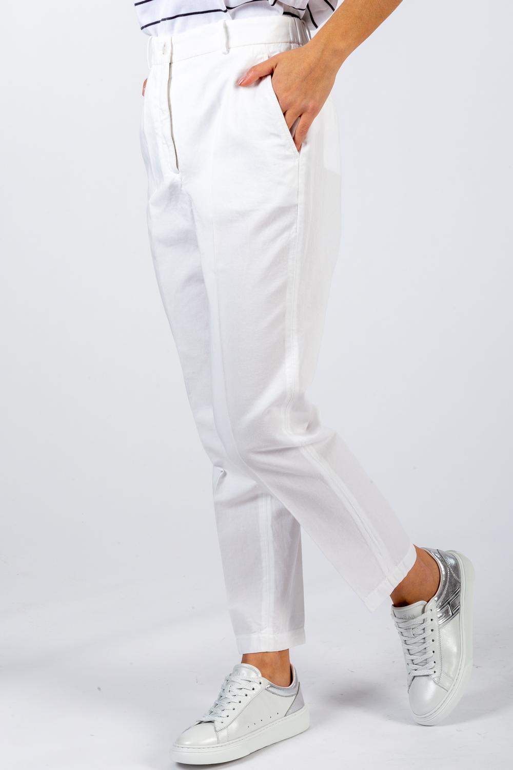 Incotex - Pantalone GALENE Cotone Bianco donna - 175832D6207 10
