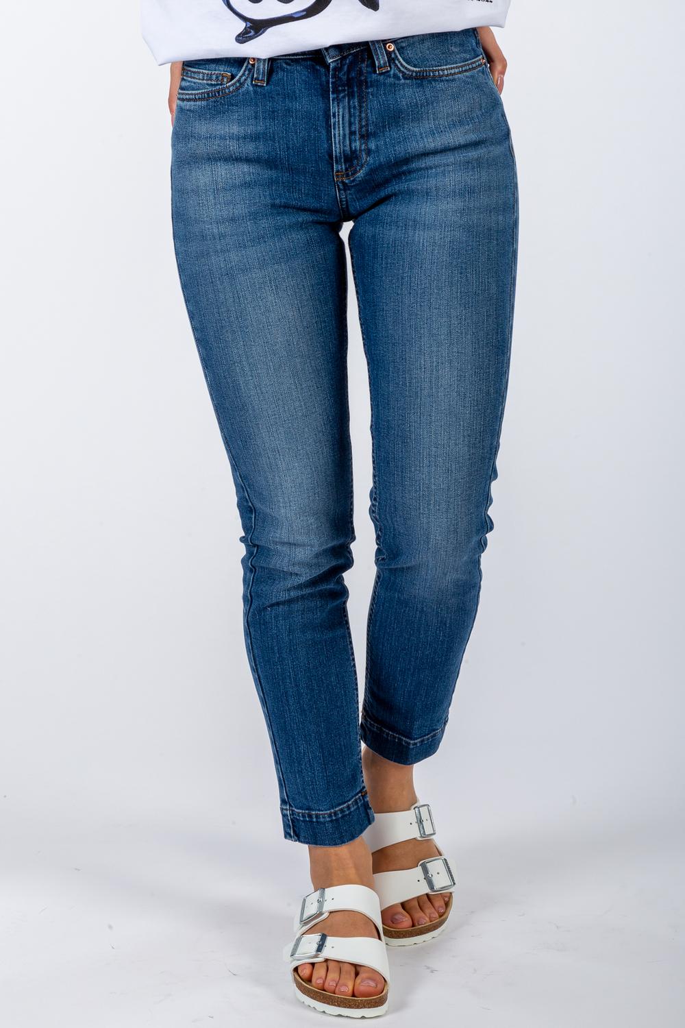 Don The Fuller - Jeans Skinny Blu Donna - BORDEAUX