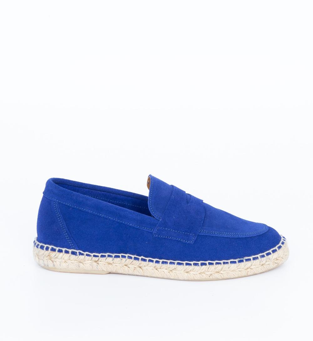 Abarca - Mocassino-Espadrillas Blu Elettrico Uomo - 385
