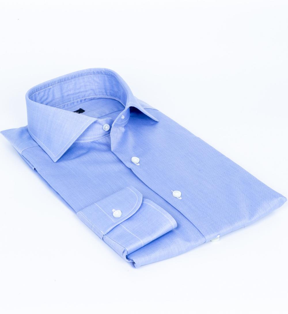 Barba Napoli - Camicia Classica Celeste - I1U13P01620103