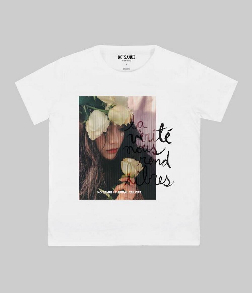 Ko Samui - T-Shirt Libres biaco donna - FTAF177 LIBRE