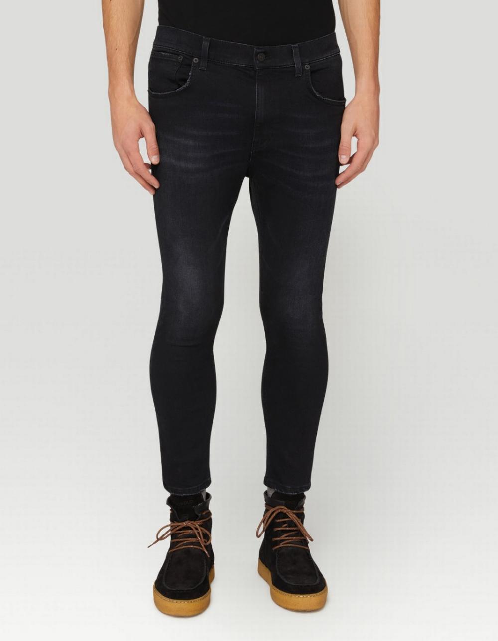 Dondup - Jeans Skinny Alex Nero - UP575DSE249 999