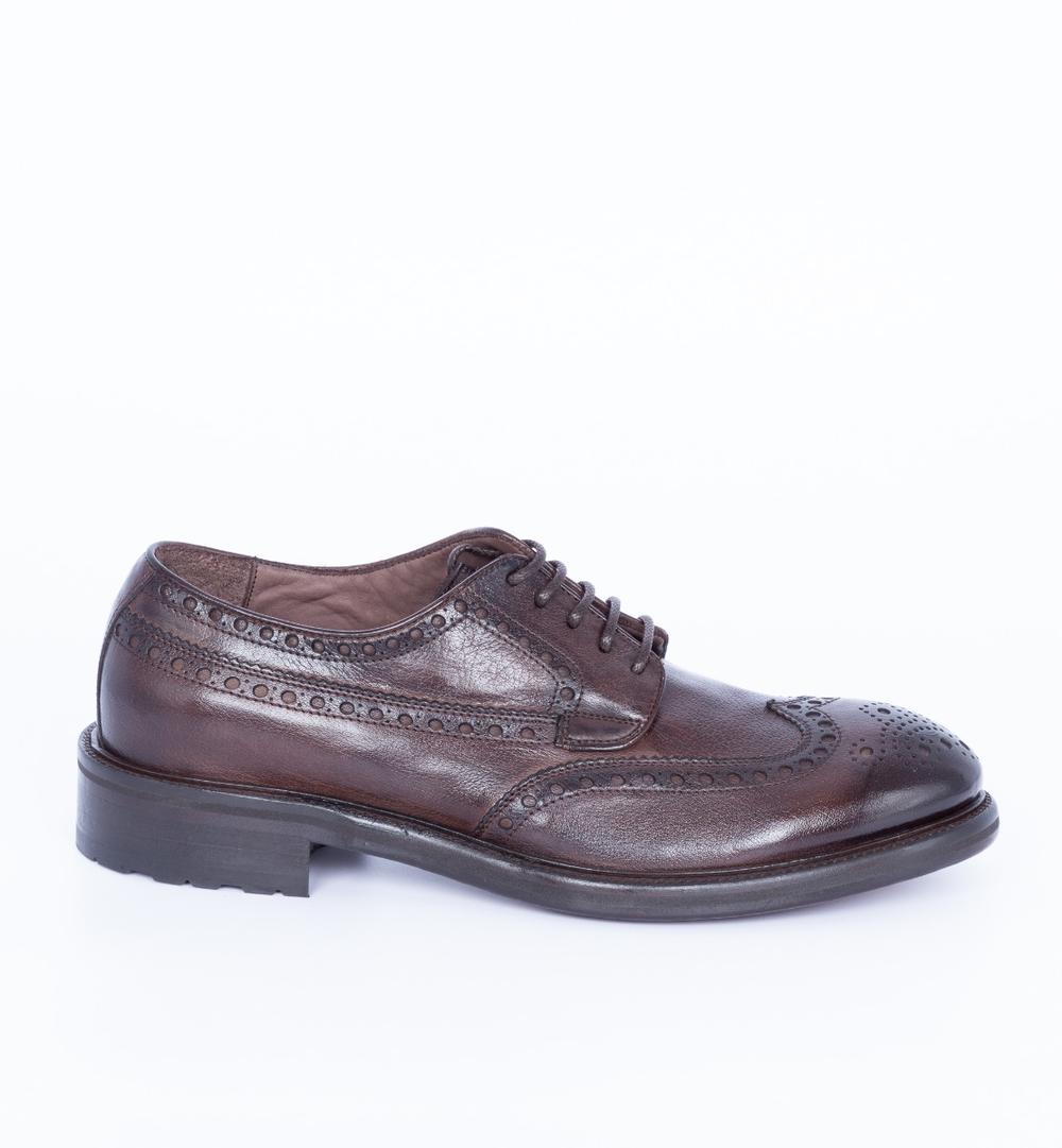 Botti - Scarpa Derby Coda di Rondine Marrone - 65FODLAV