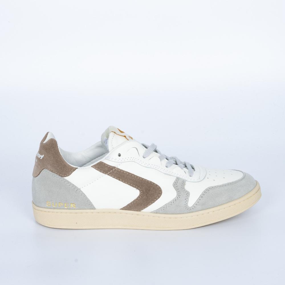Valsport - Sneaker Super Suede Bianco/Marrone - VS2086M