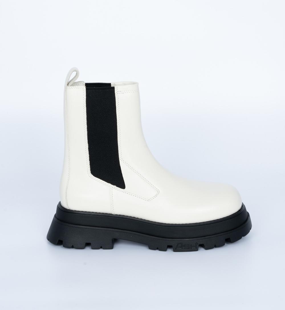 Ash - Stivaletto Combat Boot Elite Bianco - ELITE 04