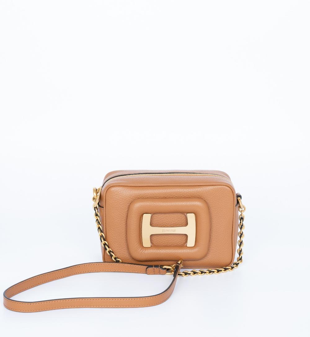 Hogan - Borsa Mini in Pelle Cognac - KBW01MX0100RWHS018