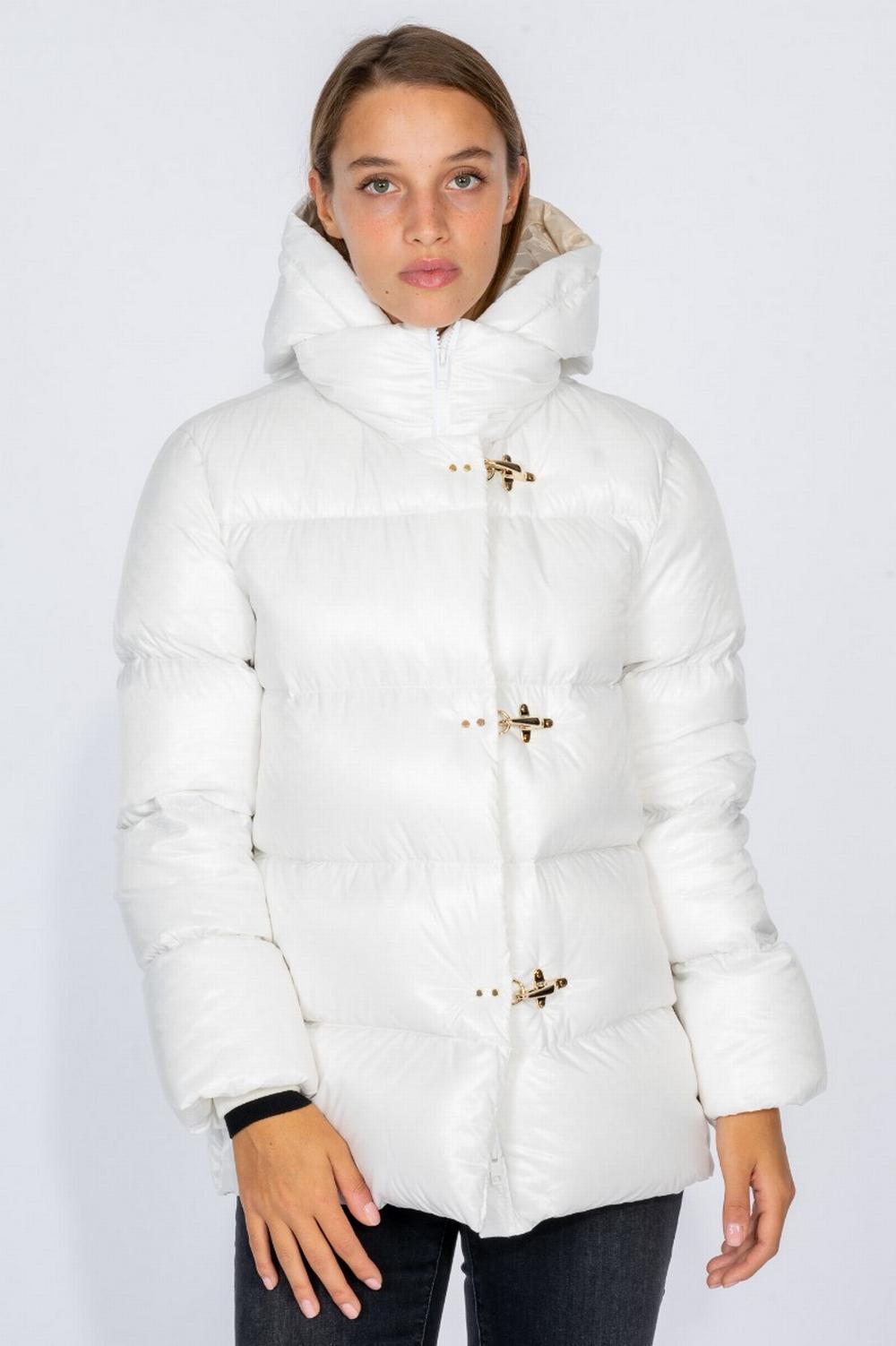 Fay - Piumino 3 Ganci Bianco - NAW36455220RBNB001