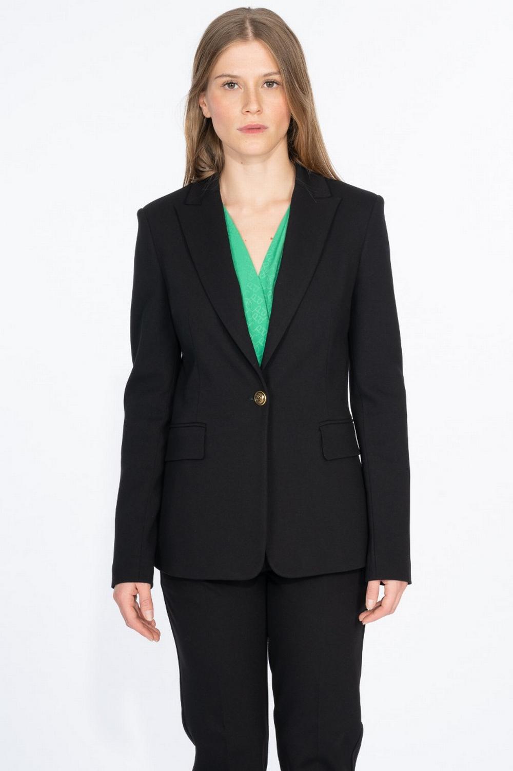 Pinko - Giacca in Jersey Nero - SIGNUM Z99