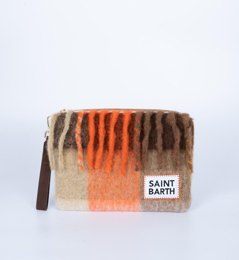 MC2 Saint Barth - Pochette Blanket Beige/Arancio - PAR0018 160C