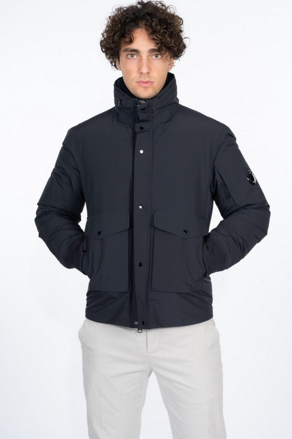 C.P. Company - Giacca Imbottita Nero - 13CMOW162A