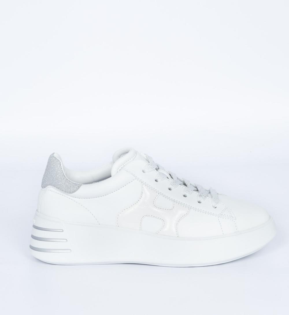 Hogan - Sneaker Rebel H564 Bianco/Argento  - HXW5640DN61QYQ0351