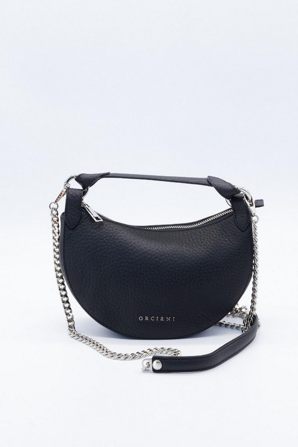 Orciani - Borsa Mini HOBO Mezzaluna Nero - SD0179 SOF