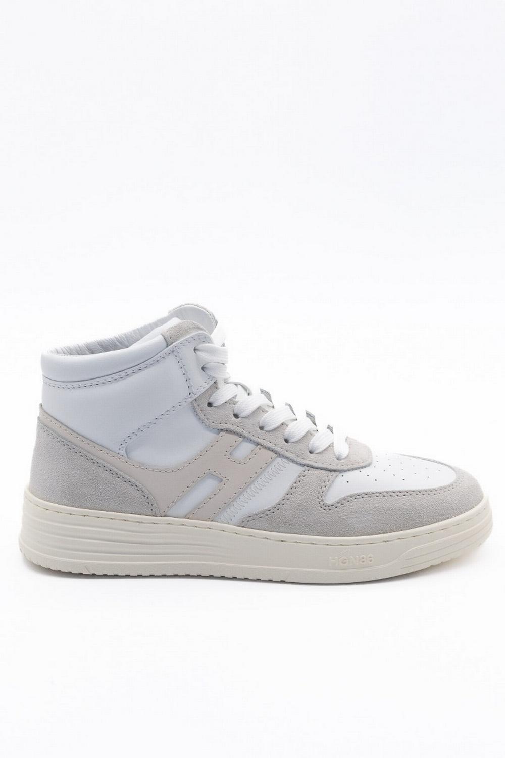 Hogan - Sneaker H630 High Top Bianco Donna - HXW6300EU40ODZ0ZS5