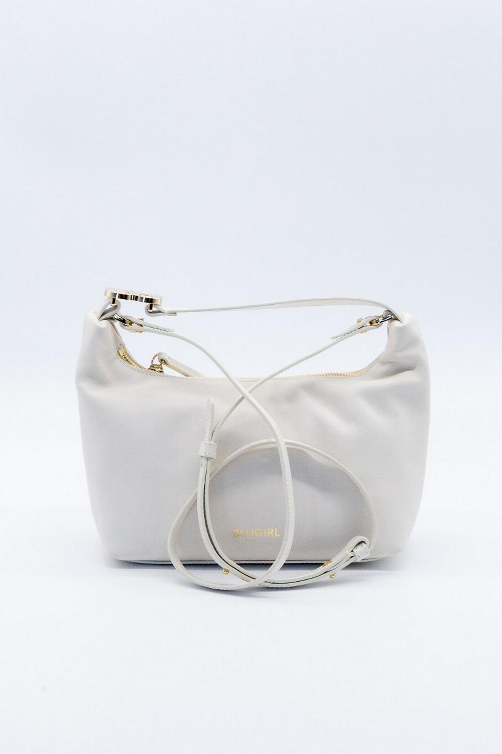 Blugirl - Borsa Hobo Morbida Piccola Latte - 3010P0055