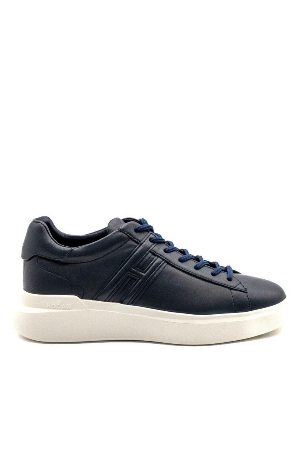 Hogan - Sneaker H580 Blu Uomo - HXM5800DV42LE9U805