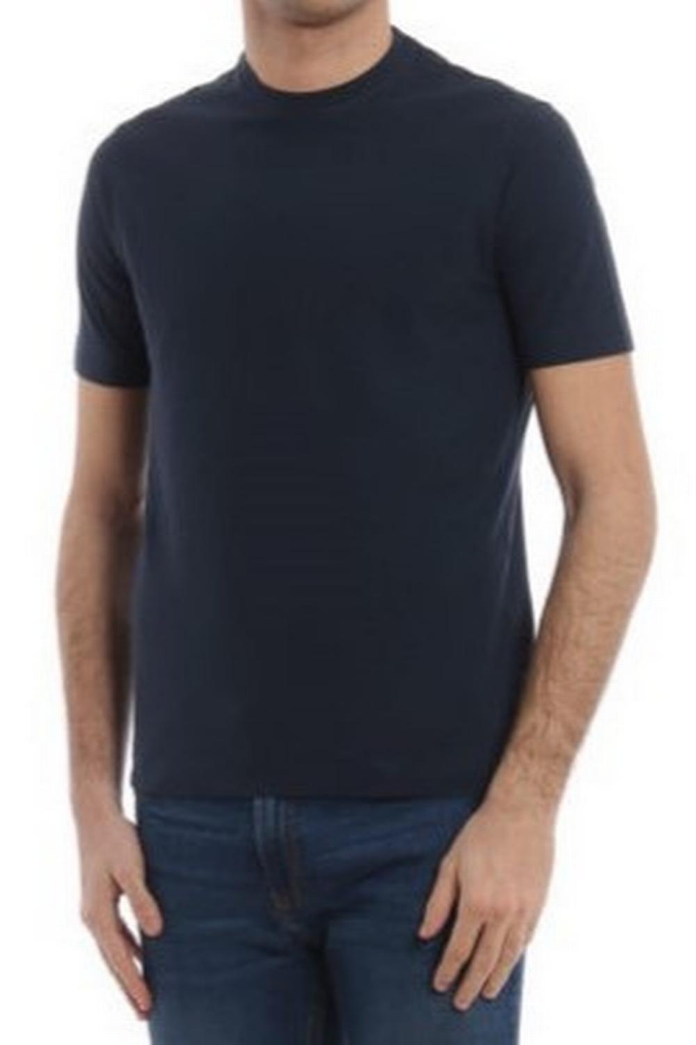 Zanone - T-Shirt Ice Cotton Blu Uomo - 812597 ZG380
