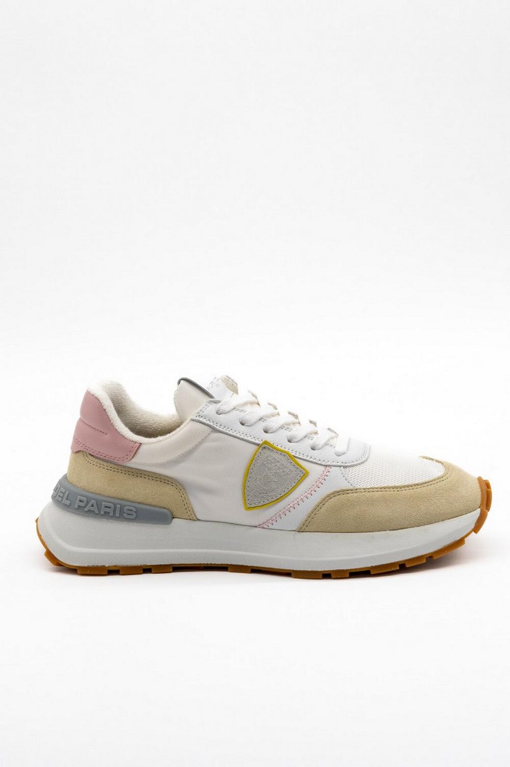 Philippe Model - SNEAKER ANTIBES MONDIAL POP BIANCA/ROSA - ATLD WP02