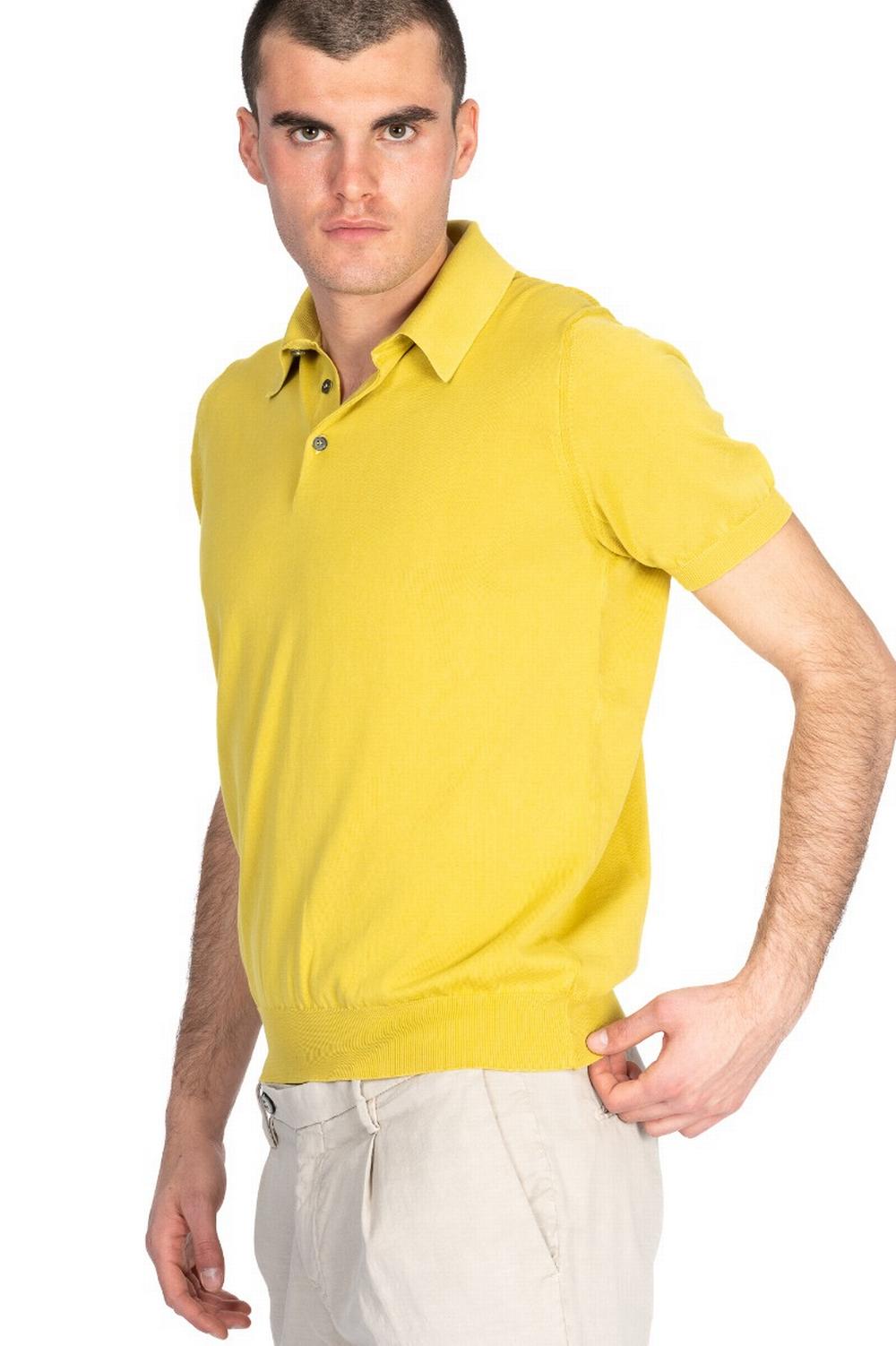 Francesco Pieri - Polo Manica Corta Senape - FU51813