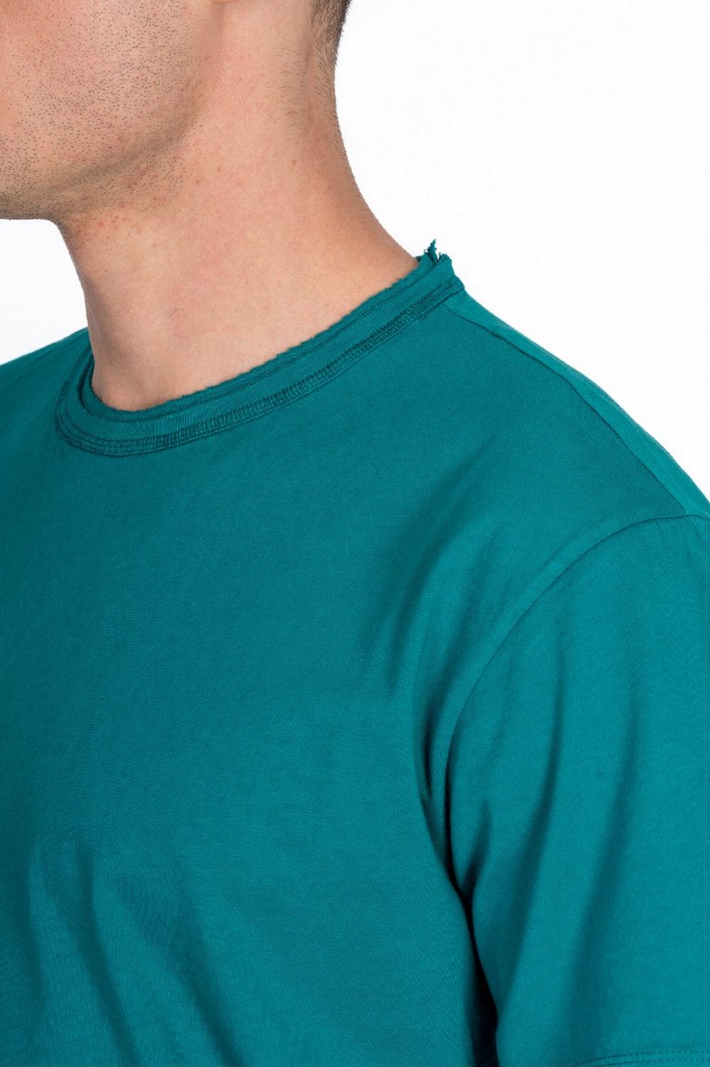 Grifoni - T-Shirt Doppio Colletto Verde - GJ180001B/54
