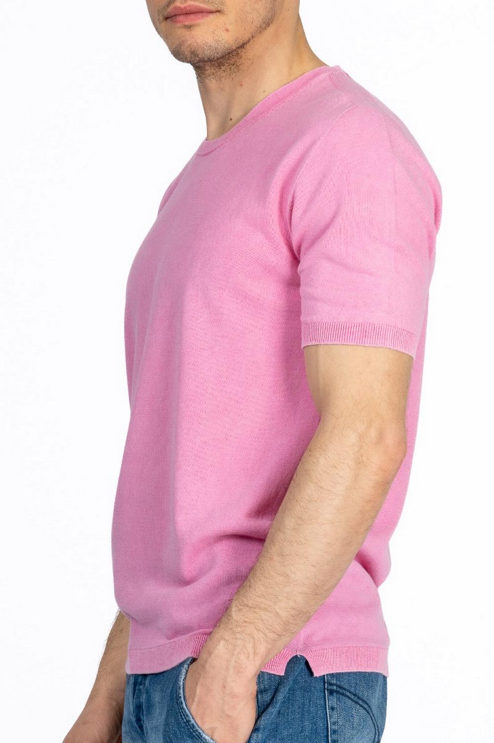 Arovescio - T-Shirt Seamless Rosa - M1100/2