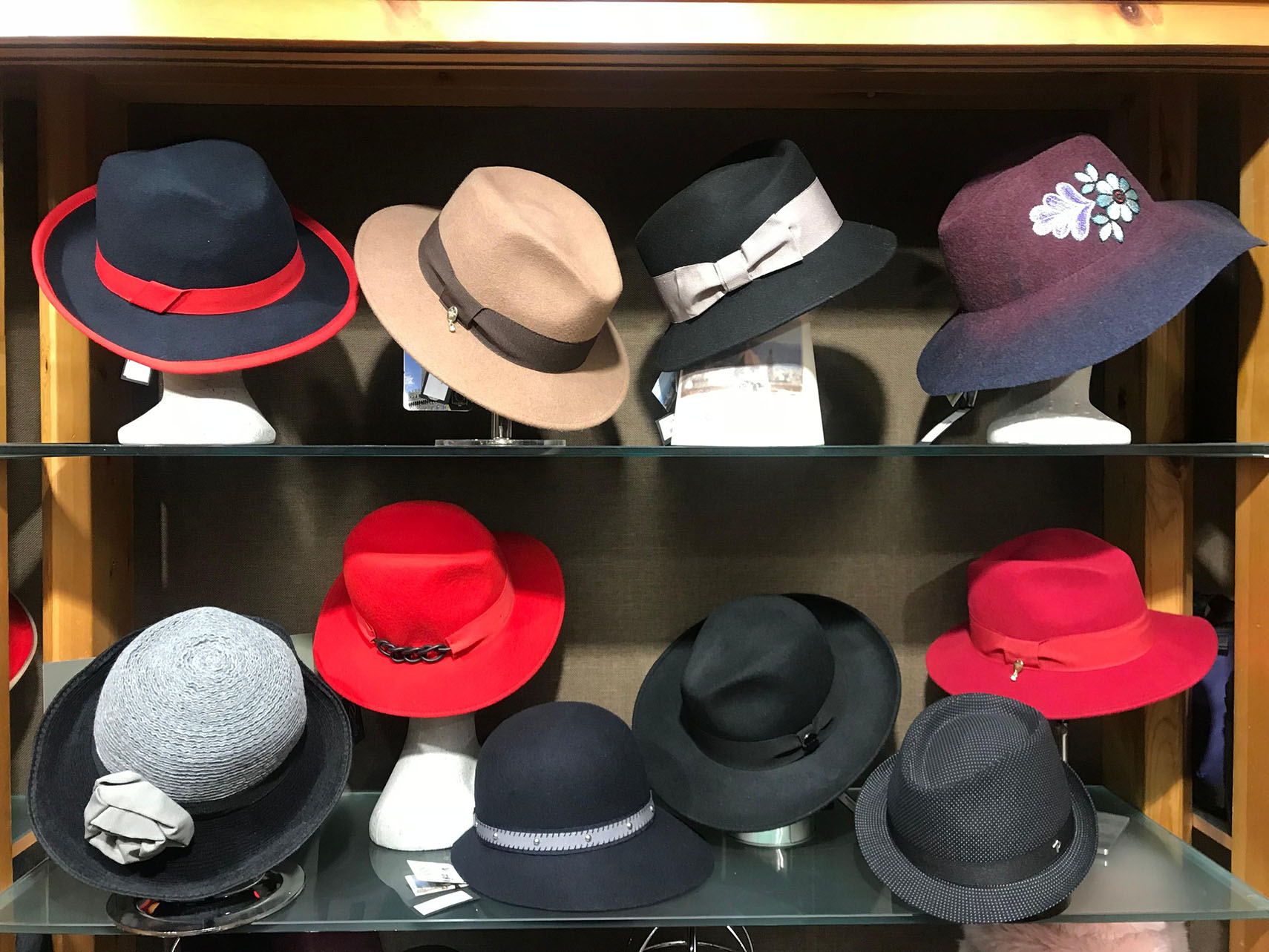 Cappelli donna feltro a tesa larga 