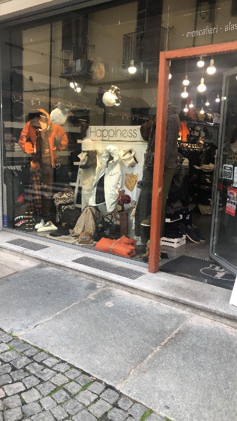 Il negozio Us1 di Moncalieri 