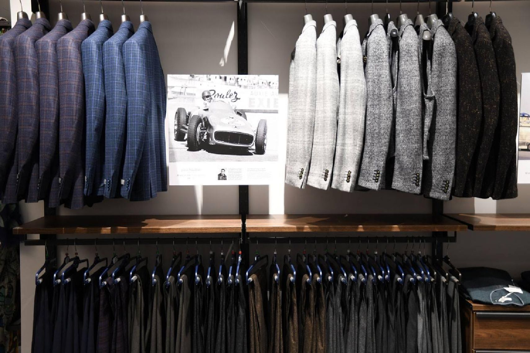 Giacche e pantaloni sartoriali