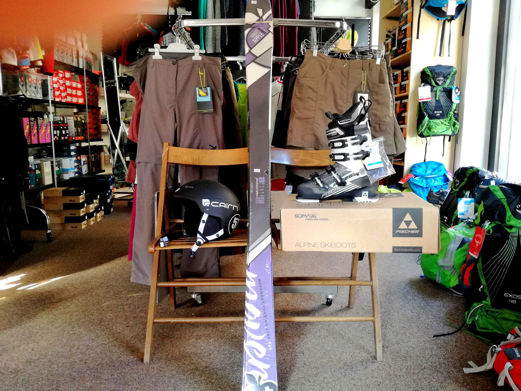 Sci da discesa e sci alpinismo