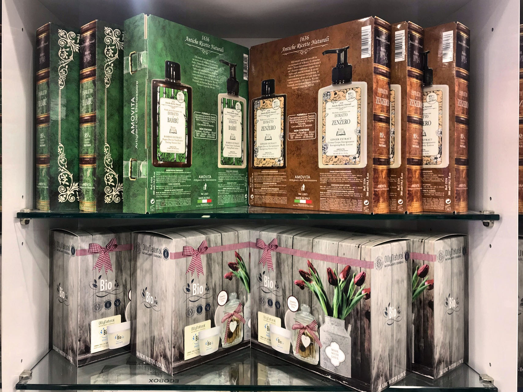 Cofanetti Amovita e Ollynatural