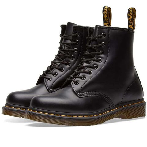 Dr Martens 8 fori pelle nera