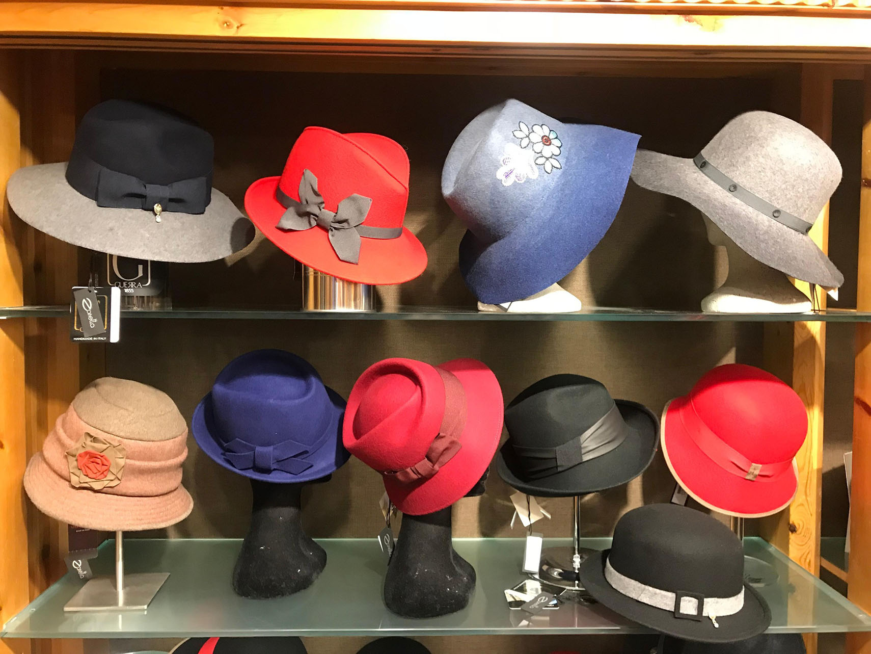 Collezione cappelli donna feltro